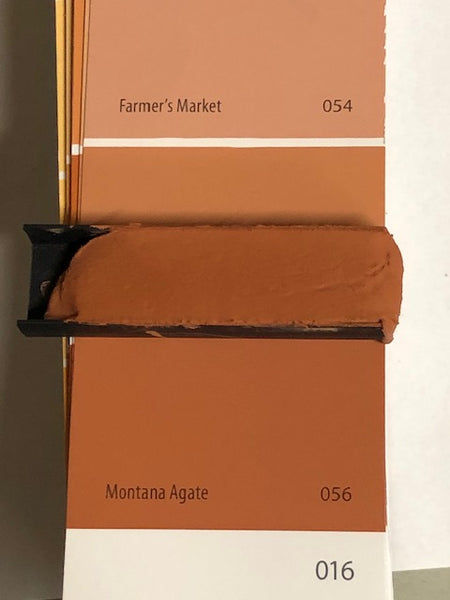 XT Custom matches BM 056 Montana Agate in Unsanded Grout
