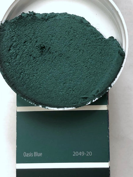 XT Custom matches BM 2049-20 Oasis Blue Sanded Tile Grout