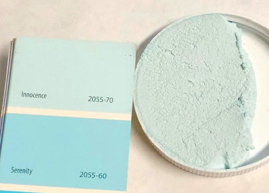 XT Custom matches BM 2055-70 Innocence in Sanded Tile Grout