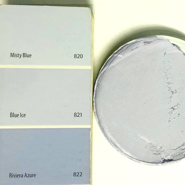XT Custom matches BM 821 Blue Ice in Unsanded Tile Grout
