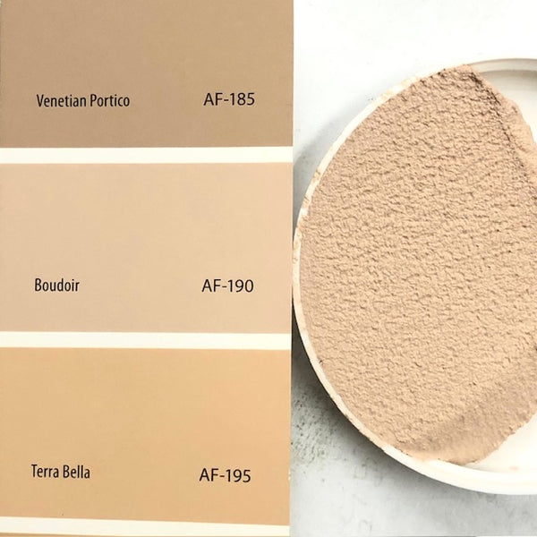 XT Custom matches BM AF-190 Boudoir in Sanded Tile Grout