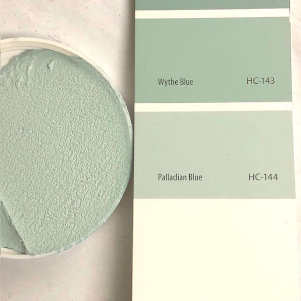 XT Custom matched to BM HC-144 Palladian Blue in Sanded Tile Grout