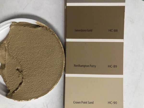 XT matched to BM HC-89 Northampton Putty in Sanded Tile Grout