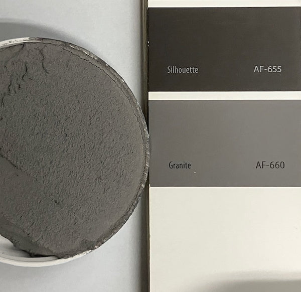 XT Custom matched to BM AF-660 Granite in Sanded Tile Grout