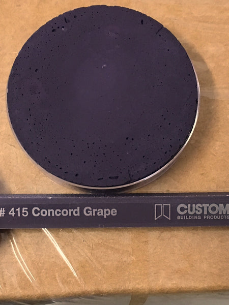 XT Custom matches CBP Concord Grape 415 in sanded Tile Grout