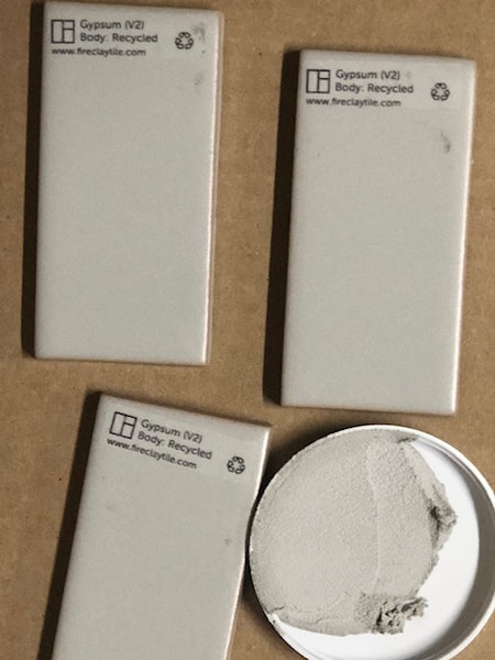 XT Custom matched to Fireclay Gypsum Sanded Tile Grout