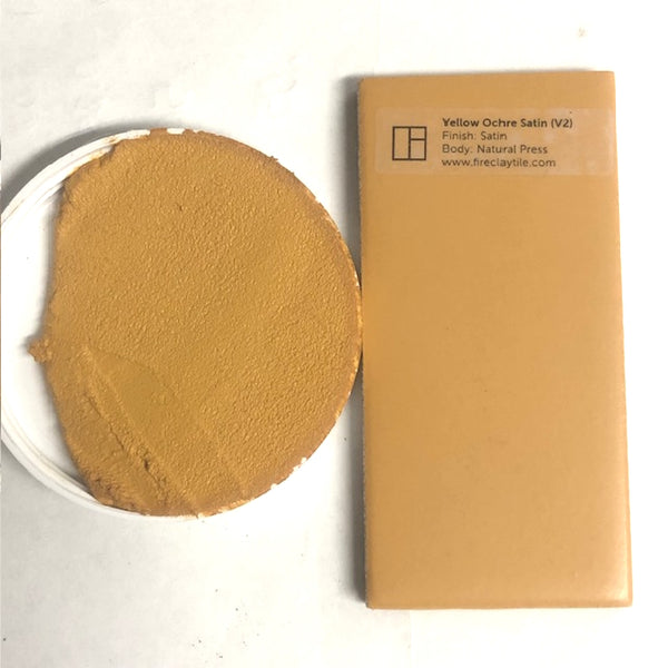 XT Custom matches Fireclay Yellow Ochre Satin in Unsanded Tile Grout