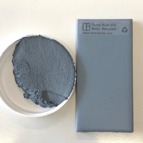 XT Custom matches Fireclay Dusty Blue Sanded Tile Grout