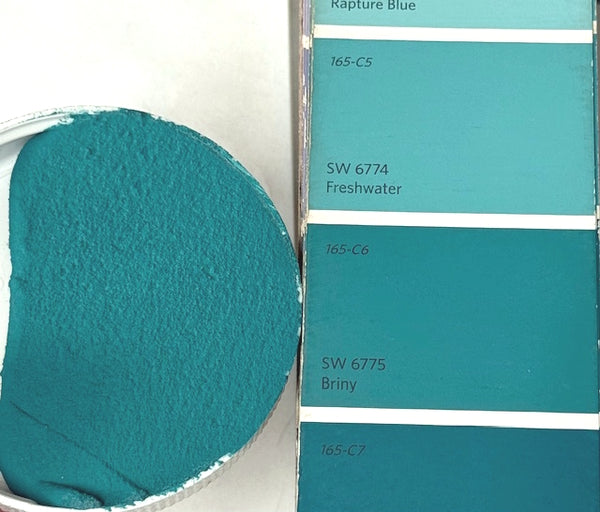 XT Custom matched to SW 6775 Briny in Sanded Tile Grout
