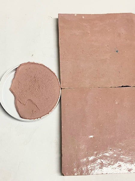 XT Custom matched to ODS Cle Pink in Unsanded Tile Grout