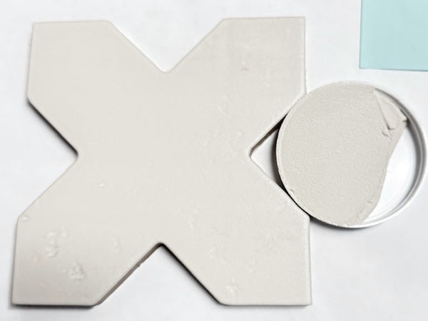 XC Custom matches Parma Cross in White Matte in Sanded Tile Grout
