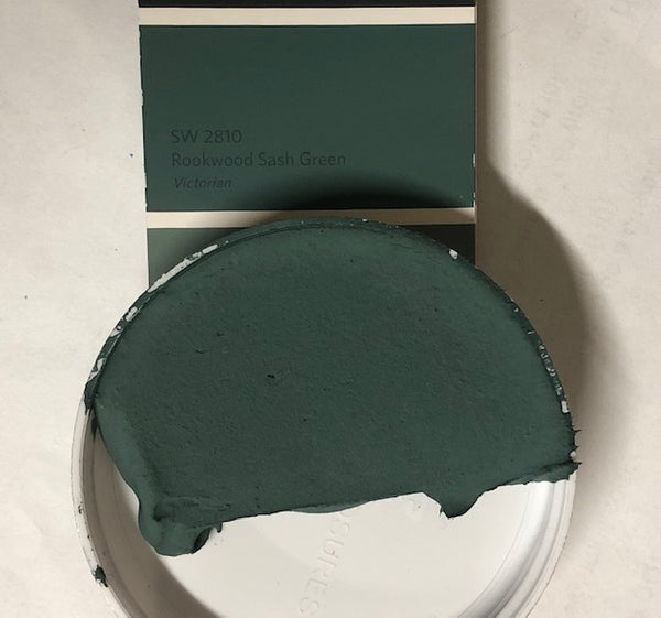 XT Custom Matches SW 2810 Rookwood Sash Green In Unsanded Tile Grout