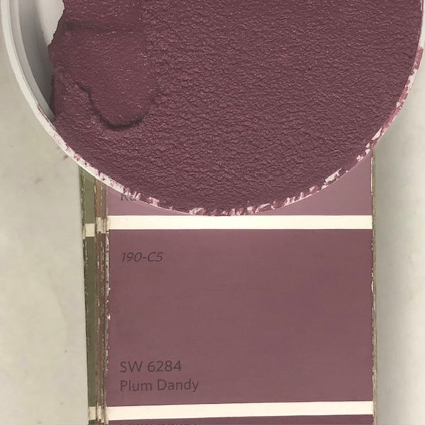 XT Custom matches SW 6284 Plum Dandy in Unsanded Tile Grout