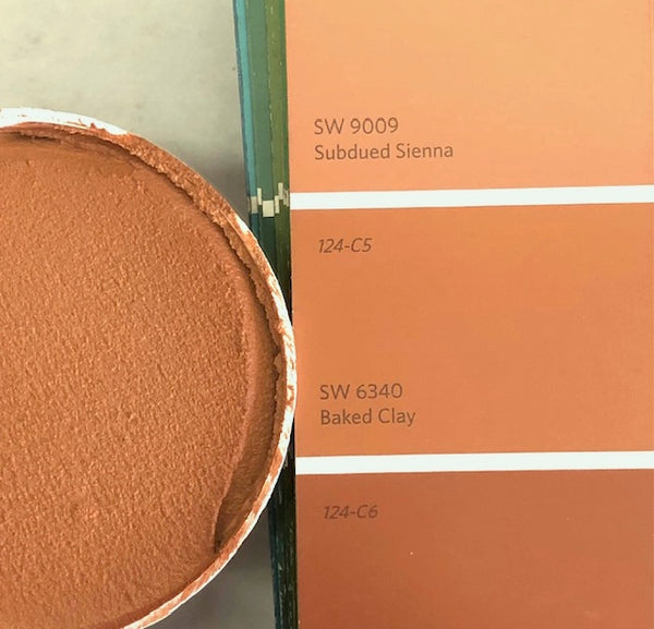 XT Custom matched to SW 6340 Baked Clay In Unsanded Tile Grout