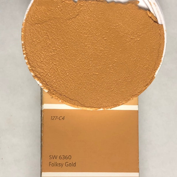 XT Custom matched to SW 6360 Folksy Gold in Sanded Tile Grout