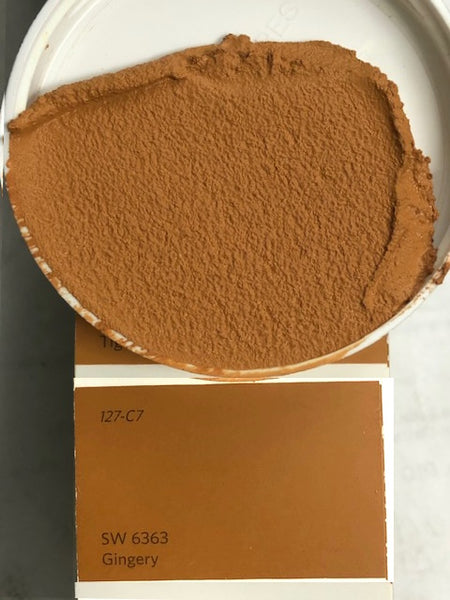 XT Custom matches SW 6363 Gingery in Unsanded Grout