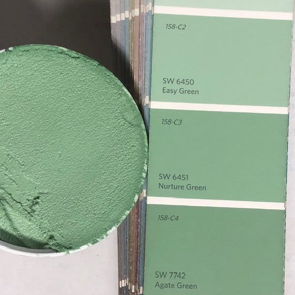 XT Custom matched to SW 6451 Nurture Green in Unsanded Tile Grout
