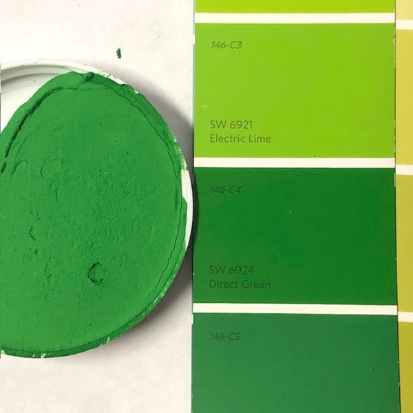 XT Custom matched to SW 6924 Direct Green in Unsanded Grout