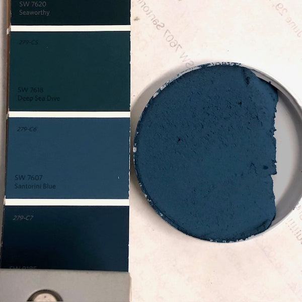 XT Custom matched to SW 7607 Santorini in Sanded Tile Grout