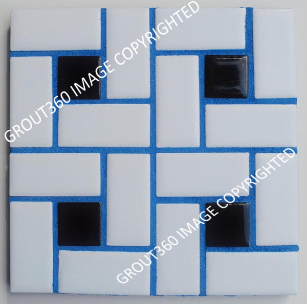 Sanded Buzzed Blue Tile Grout - Blue Grout