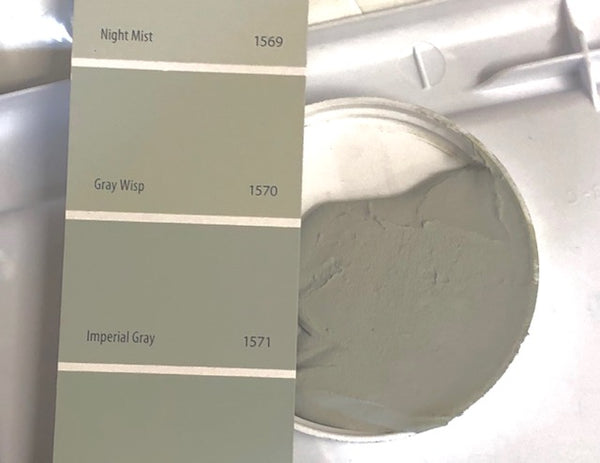 XT Custom matched to BM 1571 Imperial Gray Unsanded Grout