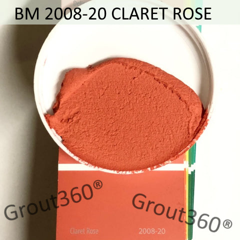 XT Custom matched to BM 2008-20 - Claret Rose Sanded Tile Grout