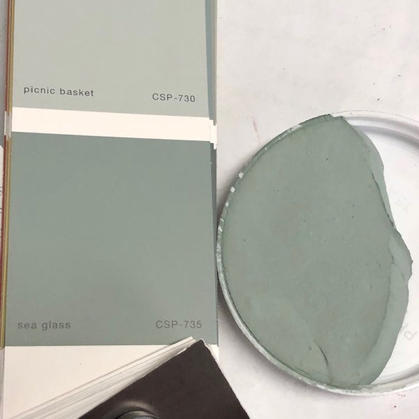 XT Custom matches BM CSP-735 Sea Glass Unsanded and Sanded Tile Grout