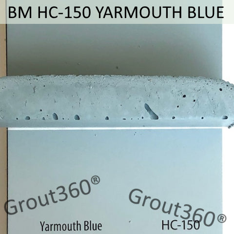 XT matched to BM HC-150 Yarmouth Blue Sanded Tile Grout