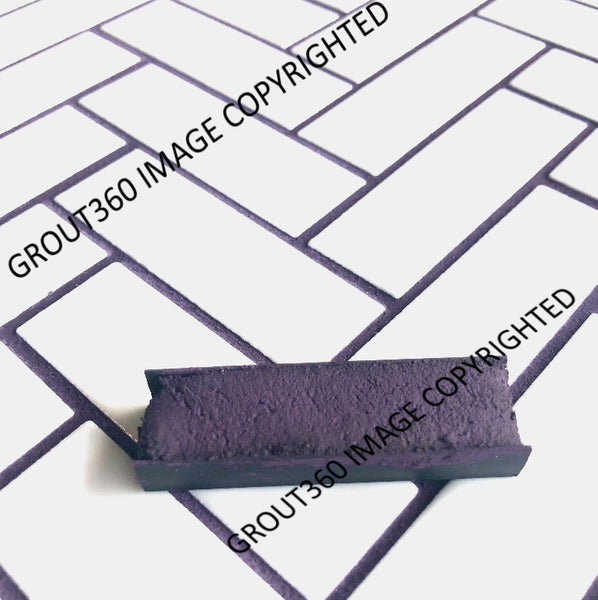 Sanded Eggplant Tile Grout - Dark Purple Grout