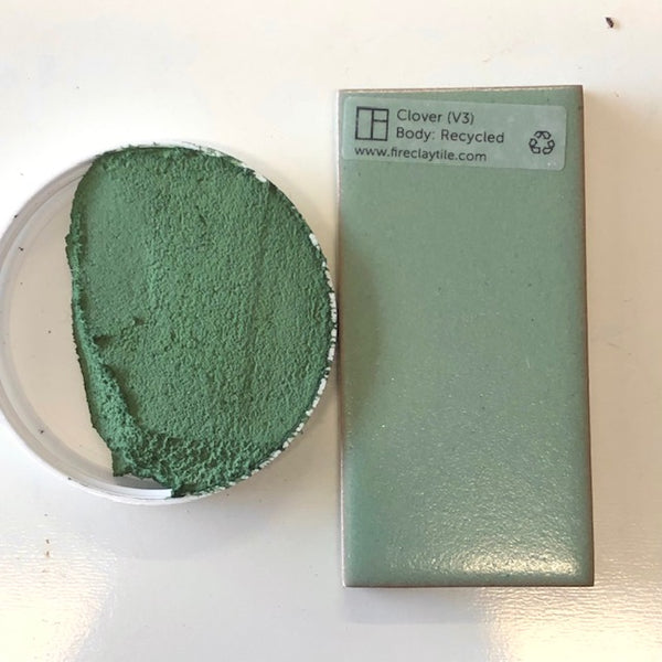 XT Custom matches Fireclay Clover Sanded Tile Grout