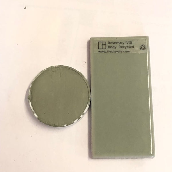 XT Custom matches Fireclay Rosemary Unsanded Grout