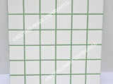 Sanded Georgia Pine Tile Grout - Medium Green Grout