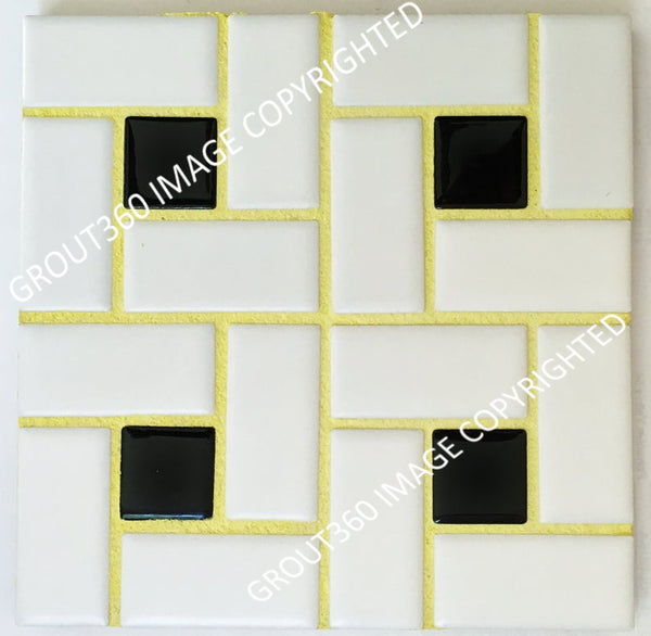 Sanded Lemon Tile Grout - Yellow Grout