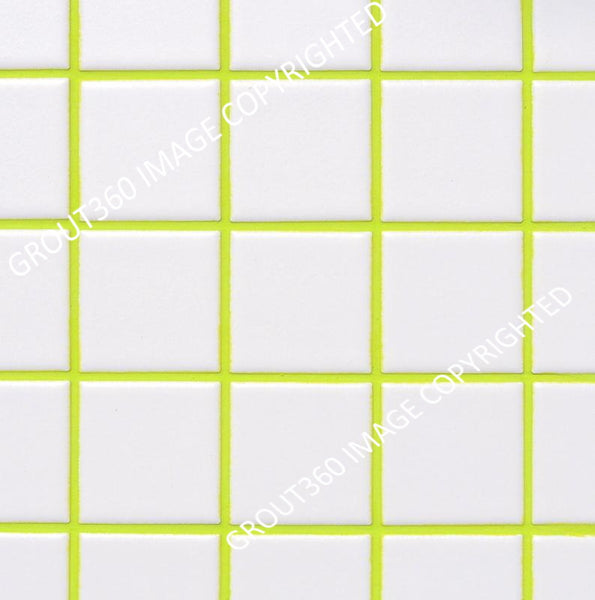 Sanded Lime Green Tile Grout - Green Grout