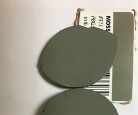XT matched to CBP 311 Moss Green Unsanded Tile Grout