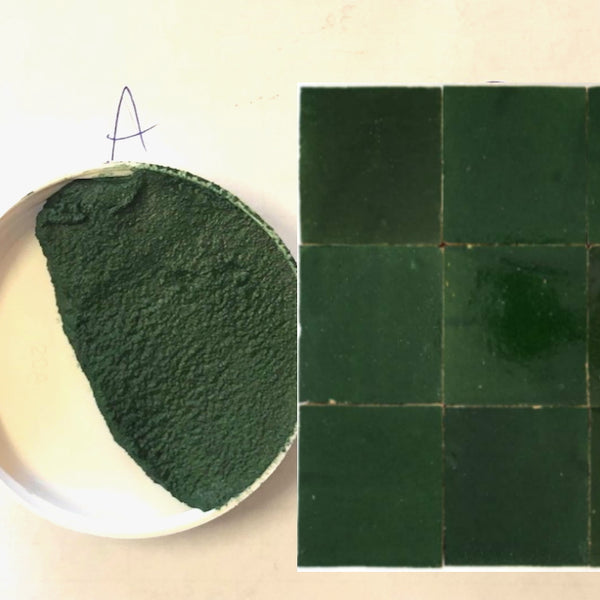 E-1500 custom Racing Green Zellige Epoxy Tile Grout