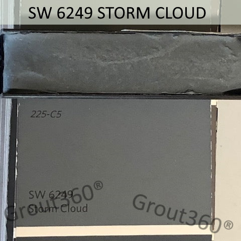 XT Custom matched to SW 6249 Storm Cloud Sanded Tile Grout