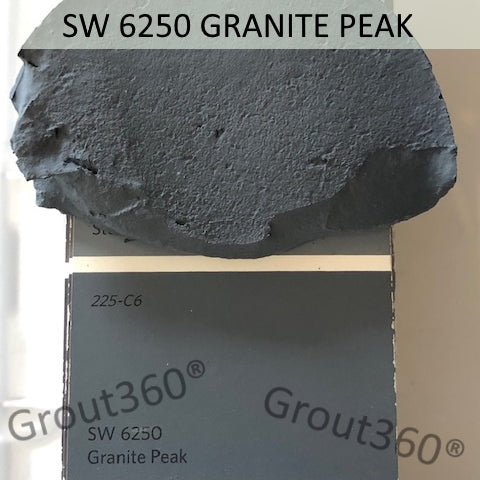 XT Custom matched to SW 6250 Granite Peak Sanded Tile Grout