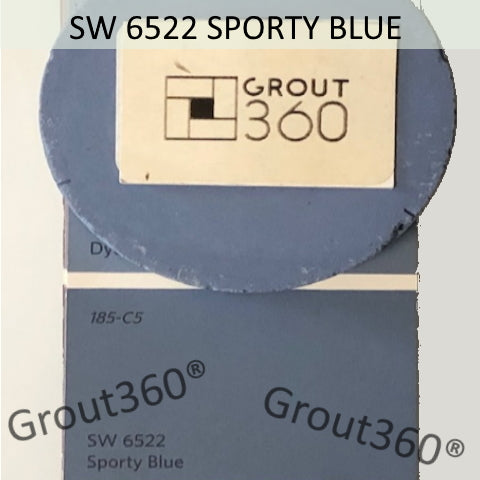 XT Custom matched to SW 6522 Sporty Blue Sanded Tile Grout