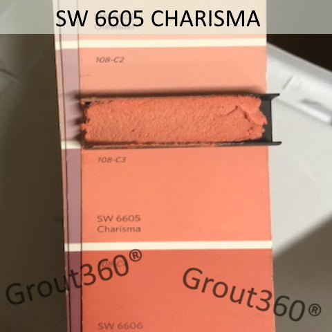 XT matched to SW 6605 Charisma Sanded Tile Grout