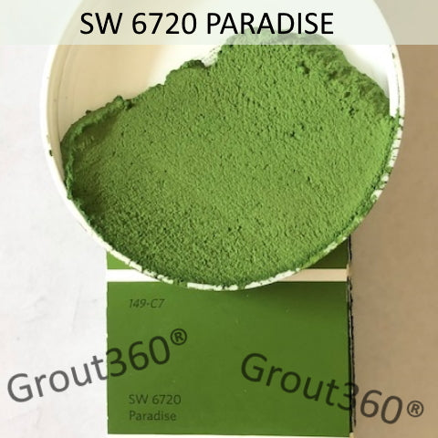 XT Custom matched to SW 6720 Paradise Sanded Tile Grout