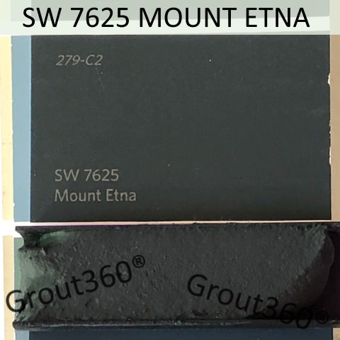 XT Custom matched to SW 7625 Mount Etna Sanded Tile Grout