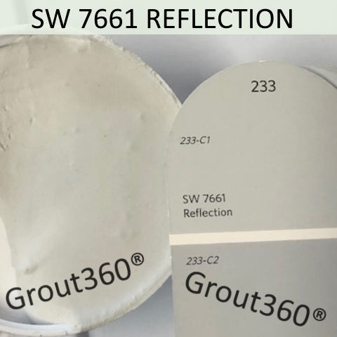 XT Custom matched to SW 7661 Reflection Sanded Tile Grout