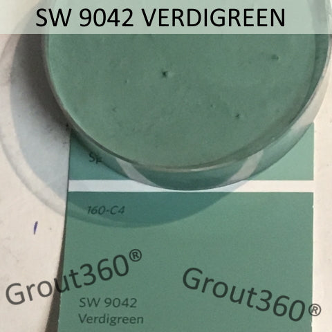 XT Custom matched to SW 9042 Verdigreen Unsanded Tile Grout