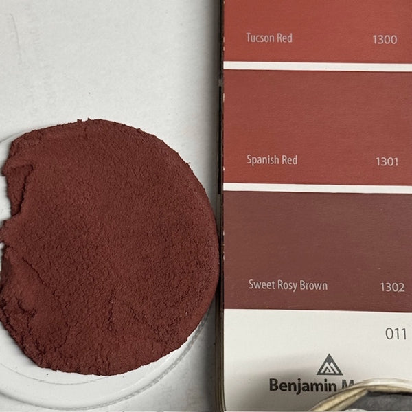 XT Custom matches BM 1302 Sweet Rosy Brown in Sanded Tile Grout