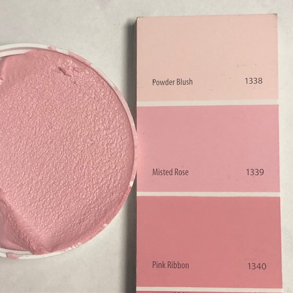 XT Custom matches BM 1339 Misted Rose in Sanded Tile Grout