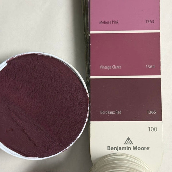 XT Custom matched to BM 1365 Bordeaux Red in Sanded Tile Grout
