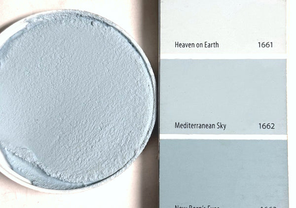 XT Custom matches BM 1662 Mediterranean Sky in Sanded Tile Grout