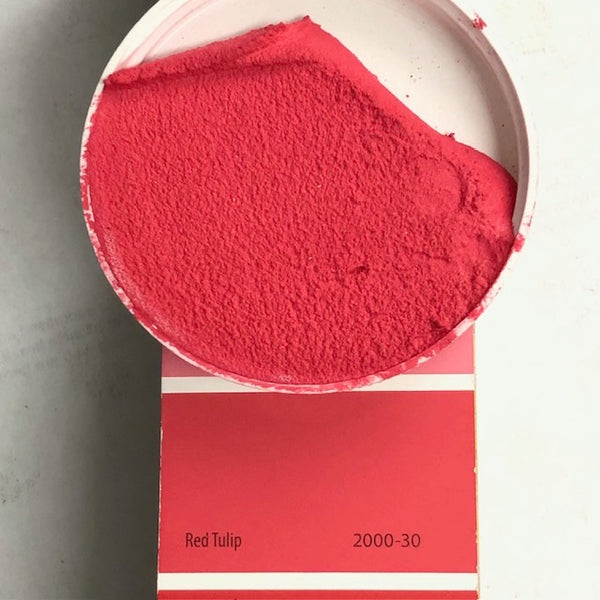 XT Custom matches BM 2000-30 Red Tulip in Sanded Tile Grout