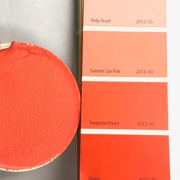 XT Custom matches BM 2012-30 Tangerine Dream in Sanded Tile Grout